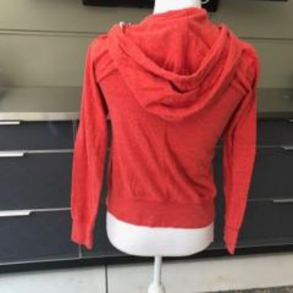 Reddish orange nike zip up - Picture 5 of 5